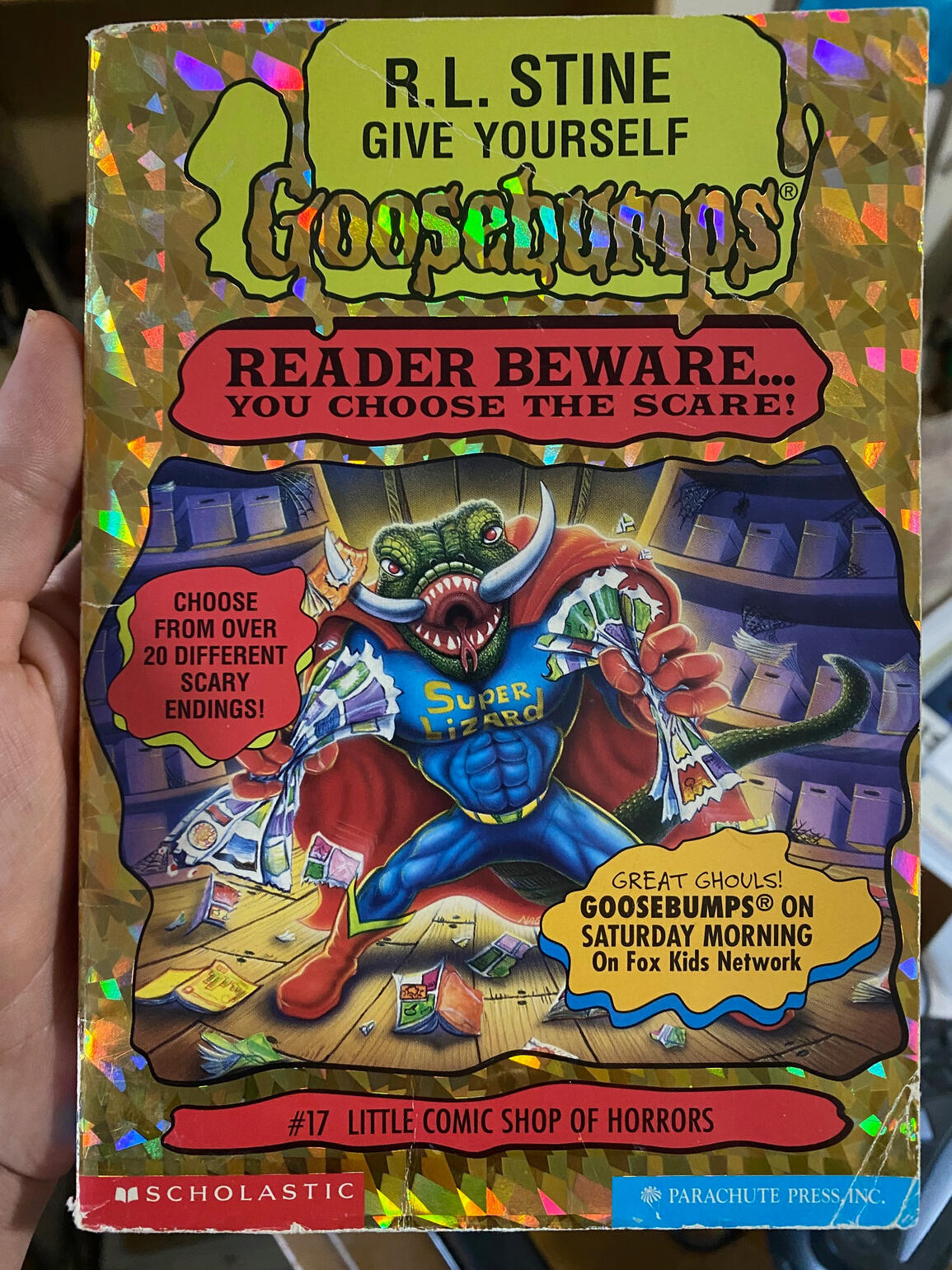 Goosebumps Choose Your Own Scare book